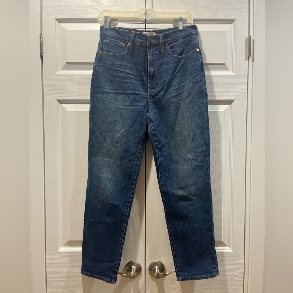 Madewell Women’s Classic Straight Jeans Size 28 Medium Wash NWT